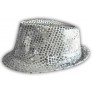 Western Fashion Sequin Fedora Hat - BWD97MAPC