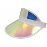 Clear Colored Plastic Sun Visor Tennis Beach Bingo Vegas Dealer Golf Casino Hat - BGOZ0VKVI