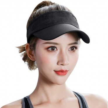 Quick Drying Sun Visor Hat for Men Women Summer Outdoor Sports UV Protection Breathable Adjustable Empty Top Cap - BOVGA7P20