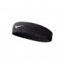 Nike Men's Swoosh Headband Sweat Band One Size Black White - BNC7JFYD0