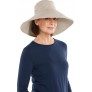 Coolibar UPF 50+ Women's Brittany Beach Hat Sun Protective - B8RT0VFKH