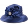 Lawliet Women Satin Ribbon Dress Church Couture Bridal Kentucky Derby Hat A585 - BM88LWOPY