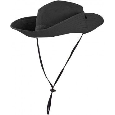 Rosoz 2 Pack Ponytail Sun Bucket Hats for Women UV Protection Foldable Mesh Wide Brim Hiking Beach Fishing Summer Safari - BQM12TKW3