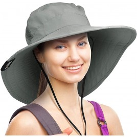 Solaris Wide Brim Sun Hat UPF 50+ Sun Protection Outdoor Hiking Gardening Hat for Women and Men - BG7GZK4O3