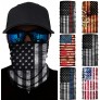 American Flag Face Mask-Seamless UV Protection Face Neck Gaiter Headwear - BAZ43AZNO