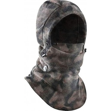 Balaclava Ski Mask Winter Face Mask Cover for Extreme Cold Weather Heavyweight Fleece Hood Snow Gear for Men & Women - BGPNVE163