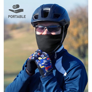 Doerix Balaclava Face Mask for Men Women Sun Hood Tactical Lightweight Ski Motorcycle Running Riding - BBLINF3PY