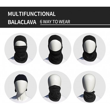 Lillabi Face Masks Balaclava with Logo & UV Protection for Men Women. - BNJFKW2ZH