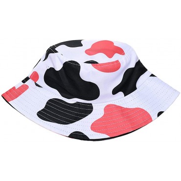 Quanhaigou Unisex Sun Hats Fashion Beach Bucket Hat for Men Women,Summer Outdoor Boy's Girls Boonie Cap Breathable Packable - B2GL23KS3
