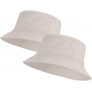 Umeepar Unisex 2 Pack 100% Cotton Bucket Hat Packable Sun Hat for Men Women - BI2090NFU