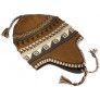 Hat Cap Cullo Lined Alpaca Wool Made in Peru - B35GYY0U4