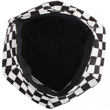 MULIMU Wool Berets Fall Winter Fashion Grid Beret French Beret Artist Hat for Women - BL9WYL1X2