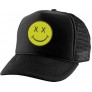 ALLNTRENDS Adult Trucker Hat Smiley Face Embroidered Baseball Cap Adjustable Snapback - B9AKOYI0X