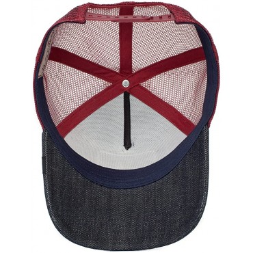 Goorin Bros. The Farm Bald Eagle Snapback Trucker Hat Baseball Cap Navy One Size - B2VPEAMFA
