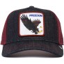 Goorin Bros. The Farm Bald Eagle Snapback Trucker Hat Baseball Cap Navy One Size - B2VPEAMFA