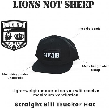 Lions Not Sheep OG Hat Adjustable Trucker Hats with Snapback - BW23UVHRC