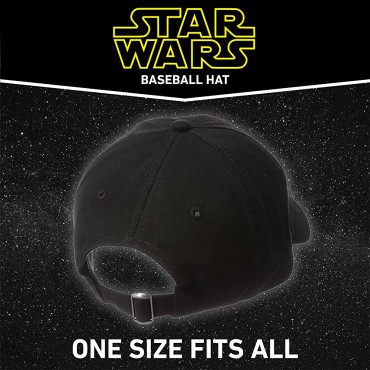 Star Wars Dad Hat Darth Vader R2-D2 and Stormtrooper Cotton Adult Baseball Cap with Curved Brim - BL2EC9DCJ