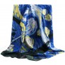100% Mulberry Silk Scarf-35” Square & Solid Silk Hair Wrap Head Scarf With Gift Box Package - B8CIN5BSY