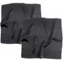 2 Pack 35" Satin Silk Like Hair Scarf Bandana Light Head Wraps Neck Face Scarves Cover for Women - BA2EFVSSS