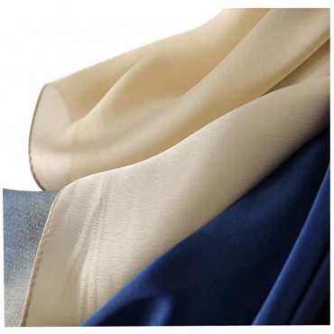 Cyzlann Women's Scarves 100% Silk Long Lightweight Scarfs for women - BX6B9IY0B