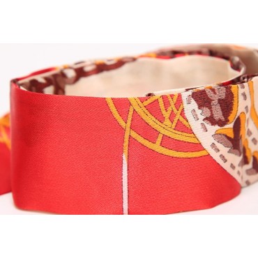 Obosoyo 6pcs Fashion Bag Handbag Handle Ribbon Scarf Neckerchief Scarf Package Band Hair Head Decoration - BUOHZNAJ8