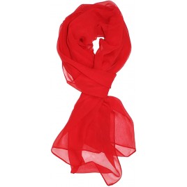 Ted & Jack Solid Color Silk Blend Lightweight Accent Scarf - B5ADFCGTR