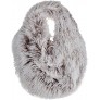 Faux Fun Fur Chic Infinity Loop Circle Thick Scarf for Women Perfect for Chilly Weather | SPUNKYsoul Collection - BIE5PPMHA