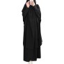 Abayas for Women Muslim Chiffon Prayer Burqa Dress Burkas for Women Muslim Hijab Dress Full Length Islamic Veil Abaya Set - BFJA6TKGR