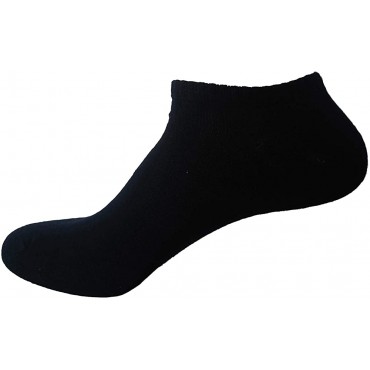 Ankle No Show Socks for Boys Girls Casual and Athletic Youth Kids Low Cut Socks 8 Pairs Shoe Size: 2.5-6.5 - B3PNVZMKZ