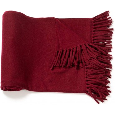 Fishers Finery Women's 100% Cashmere Knit Shawl Wrap with Fringe | Oversized - B04XFND9Z