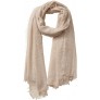 Tickled Pink womens Classic Soft Solid Lightweight Oblong Scarf - B2IP4ZQCX