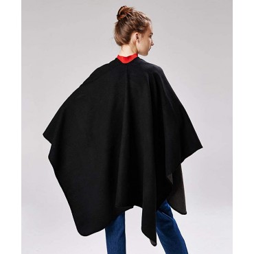 Women's Shawls and Wraps Open Front Poncho Cape Cardigan Winter Blanket Sweater - BHZ2N1MUH
