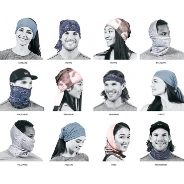BUFF Coolnet Uv+ Multifunctional Headwear and Face Mask National Geographic and Parks Design - BOHB7F9FR