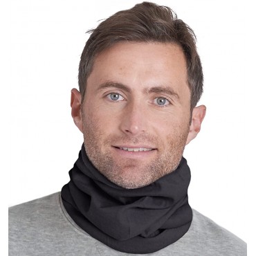 Neck Warmer Winter Fleece Neck Gaiter Ski Tube Scarf & Snowboard Half Face Mask Face Cover for Men & Women - BGI77ENIM