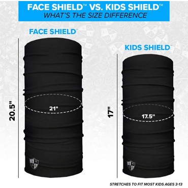 S A Family Face Shield 5 Pack 3 Face Shields & 2 Kids Face Shields - BVJAF4GYN