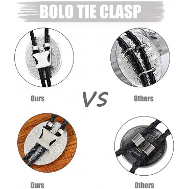 Bolo Tie for Men- Handmade Western Cowboy Southwest Totem Element Bola Neckties - B666E7FNL