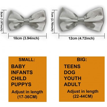 DECS Bow Tie Tuxedo Butterfly Cotton Adjustable Bowtie for Mens Boys and Pets[tropical palm tree] - B9RGC93E6