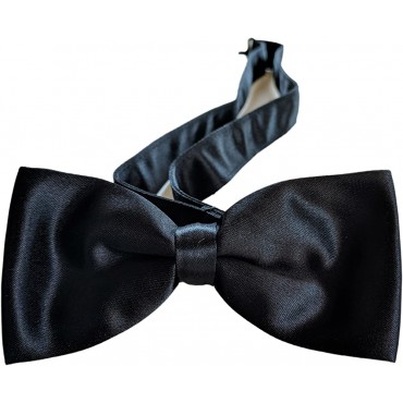 Lot of 100 New Mens Black Bow Ties Wholesale Bulk Package for Groups - BM0NZ0NOX