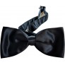Lot of 100 New Mens Black Bow Ties Wholesale Bulk Package for Groups - BM0NZ0NOX