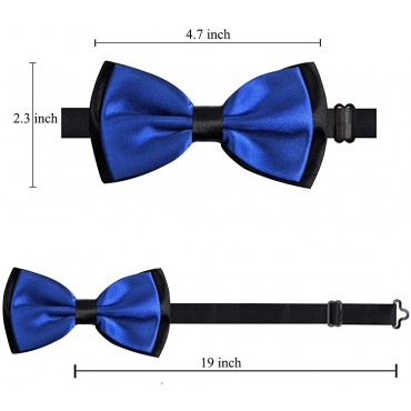 Pre-Tied Fashion Bow Ties A Lot Of Skulls Neck Band Ties Casual And Formal Tuxedo Butterfly Bow Tie For Adults & Children Suit Accessories Party Chrismas - B2NHGG11N