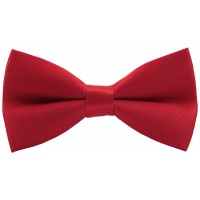 wirarpa Men's Classic Pre-tied Bow Ties Clip On Formal Solid Tuxedo Adjustable Bowtie Wedding Christmas Packs - BFP6V7RVF