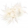 Red Cocktail Fascinator Hats Feather Popular Women Wedding Flower Clip SYF152 - BL1ZR4S2I