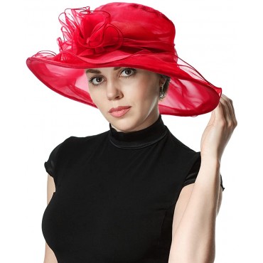 Womens Big Bowknot Straw Hat Floppy Foldable Roll up Beach Cap Sun Hat UPF 50+ - BEDQ33P8Y