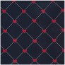 Jacob Alexander Men's Happy Valentine's Day Grid Hearts Pattern Pocket Square - B0WM32LDK