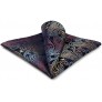 SHLAX&WING Paisley Multicolored Silk Pocket Square Mens Handkerchief Fashion New - BWW634076