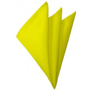 Solid Lemon Yellow Handkerchief - BBXUCCA3C