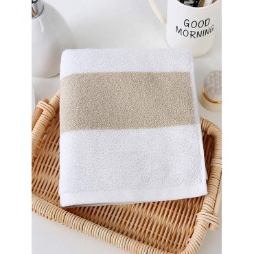 Zsssyz 1pc Striped Pattern Towel Color : Multi Size : One-Size - BIVX4ZHRQ