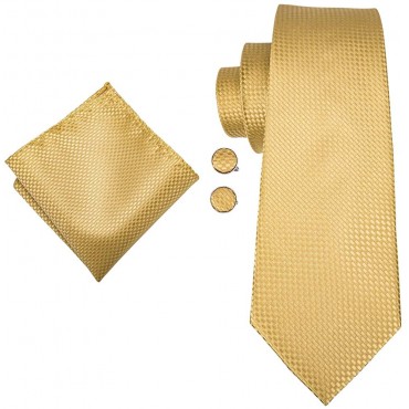 Dubulle Mens Paisely Silk Tie for Men Necktie and Pocket Square Set - B432ULKX5