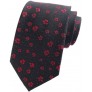 Elfeves Men's Small Floral Ties Jacquard Woven Slim Formal Party Suit Neckties - BCMMGDBF4