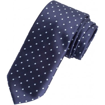 Essentials Men's Classic Dots Necktie - B3QID9VC3